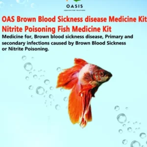 brownblood fish medicine kit or nitrate poisoning